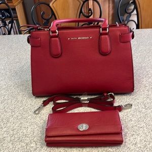 Dana Buchman leather purse and wallet